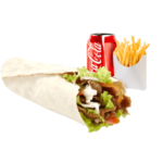 Jr. Donair w wedges & drink